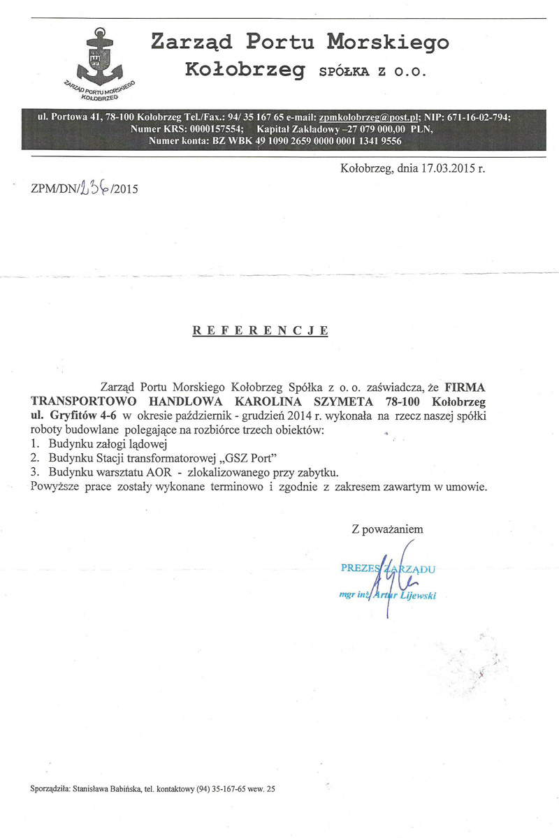 Zarząd Portu Morskiego